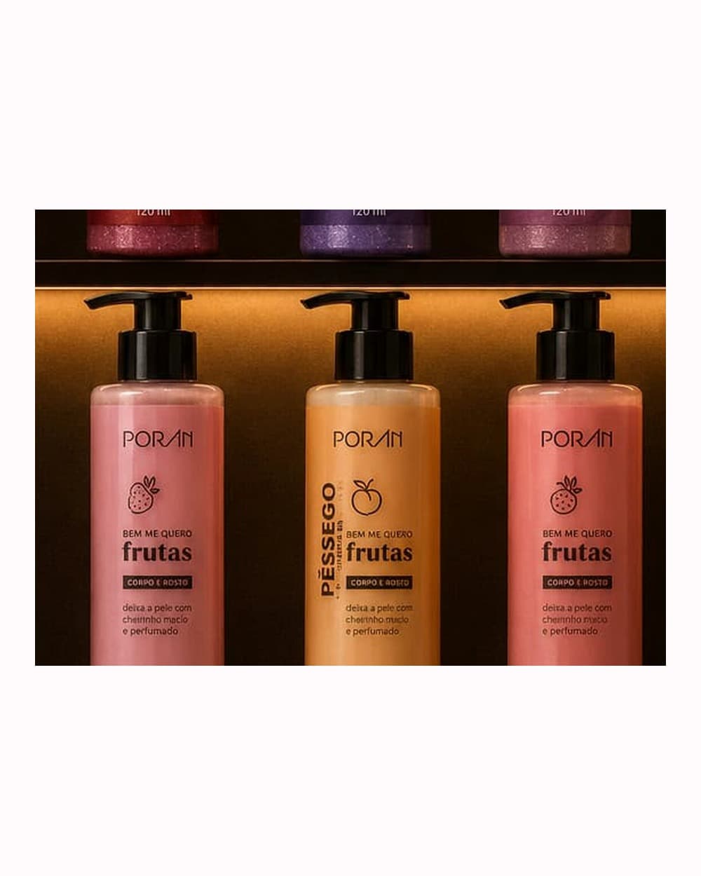 Loção Corporal Poran Frutas