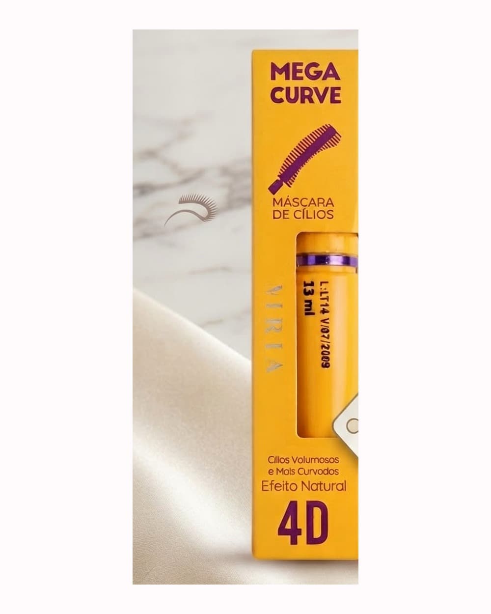 Máscara de Cílios Mega Curve 4D