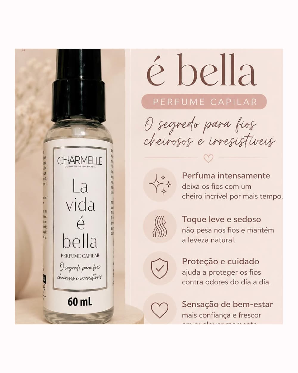 Perfume Capilar La Vida é Bella
